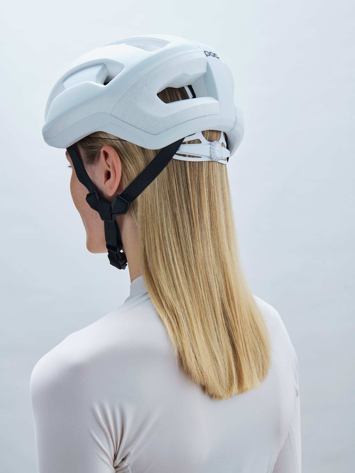 Kask rowerowy POC Omne Lite - Hyd. White Matt