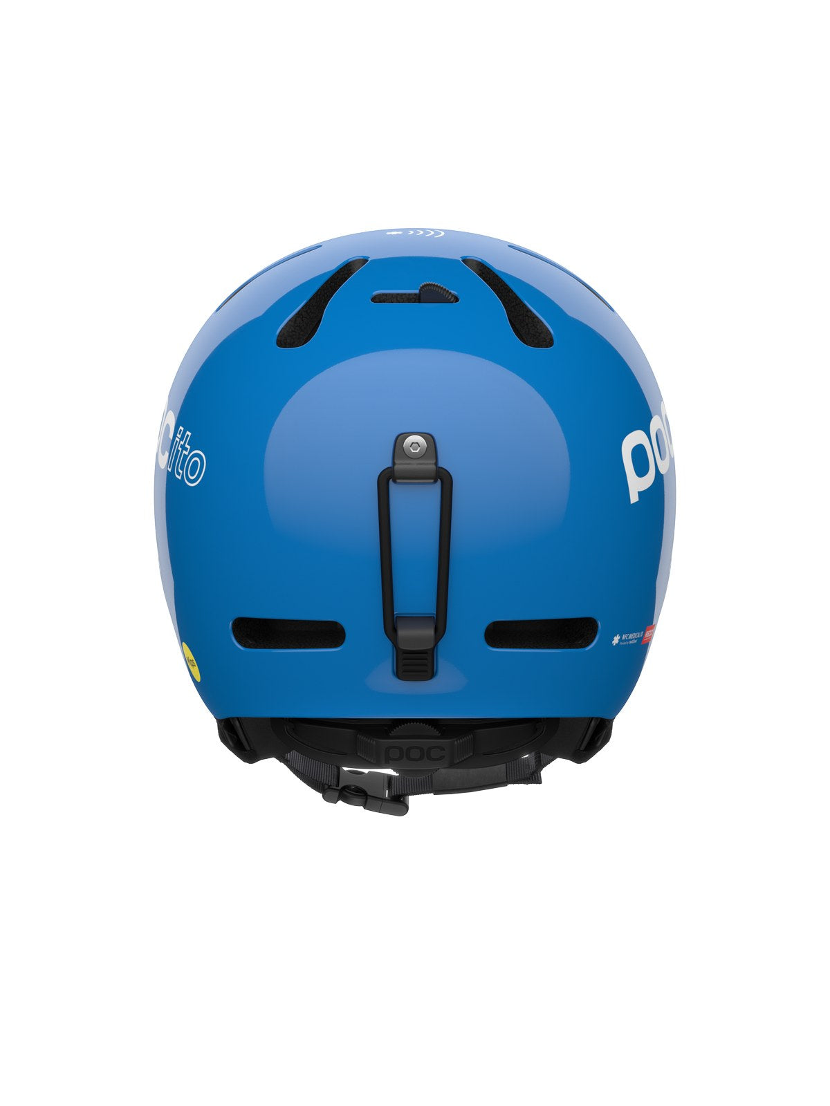 Kask narciarski POCito Fornix MIPS niebieski Fluo. Blue