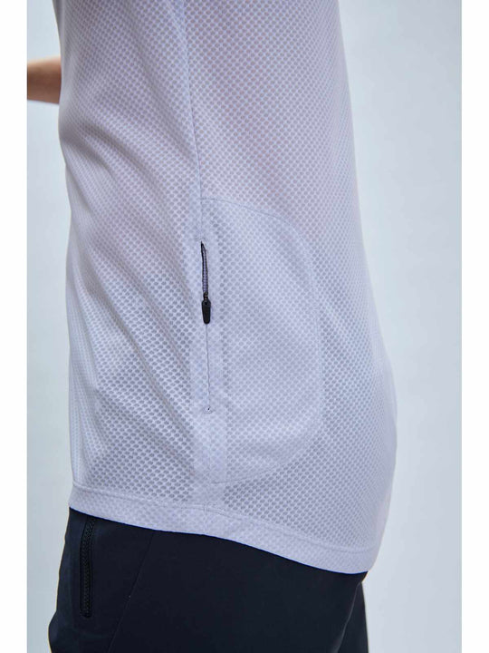 Załaduj obraz do przeglądarki galerii, Koszulka rowerowa POC MTB Pure Tee - Granite Grey/Hydr. White

