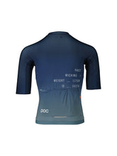 Załaduj obraz do przeglądarki galerii, Koszulka rowerowa POC M's Pristine Print Jersey - Gradient Turmaline Navy
