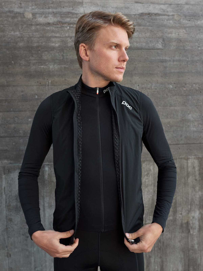 Kamizelka rowerowa POC PRO THERMAL - Ur. Black - poc warszawa