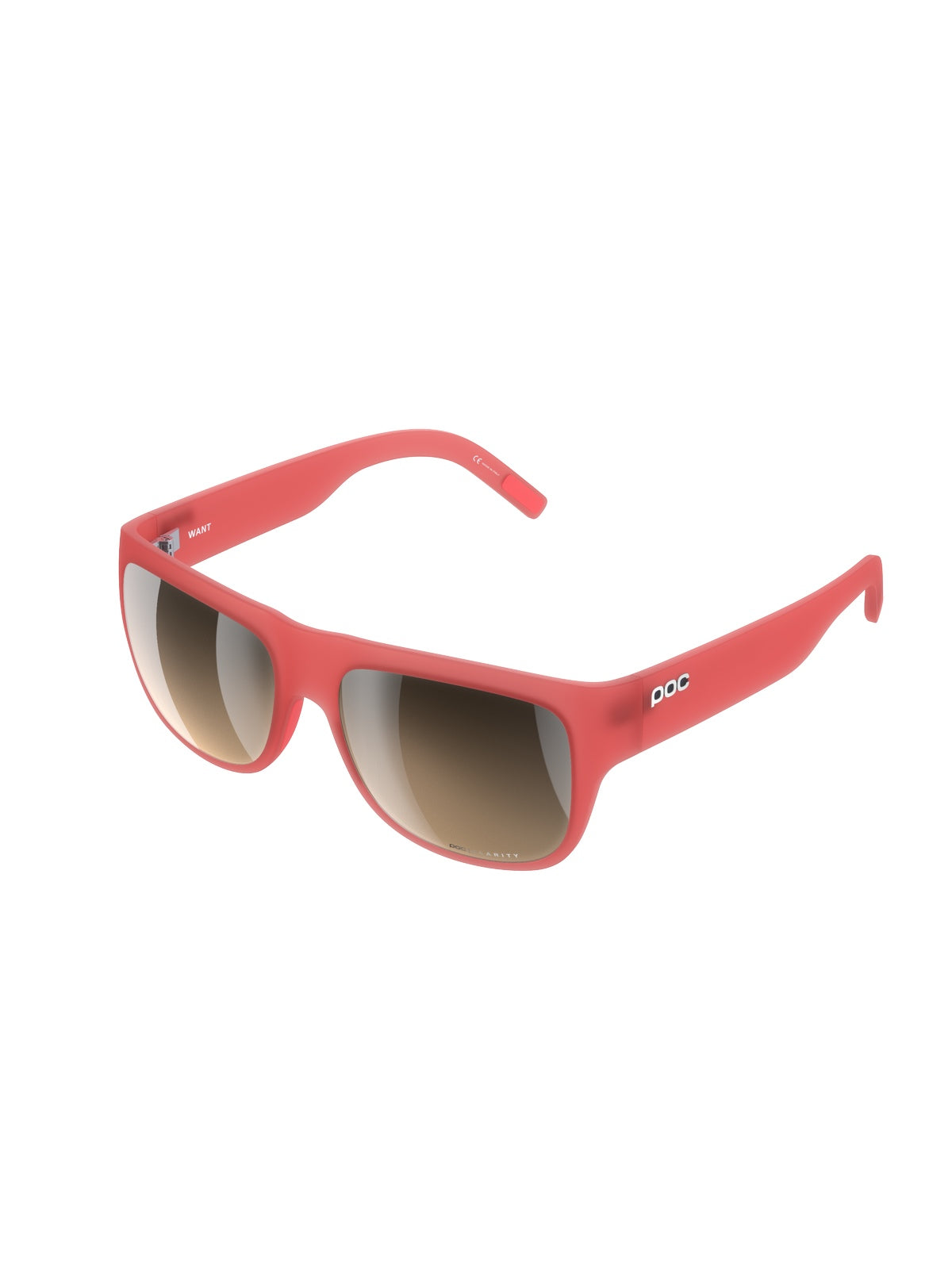 Okulary POC Want - Ammolite Coral Transl. | Clarity Trail Brown Silver Mirror Cat 2