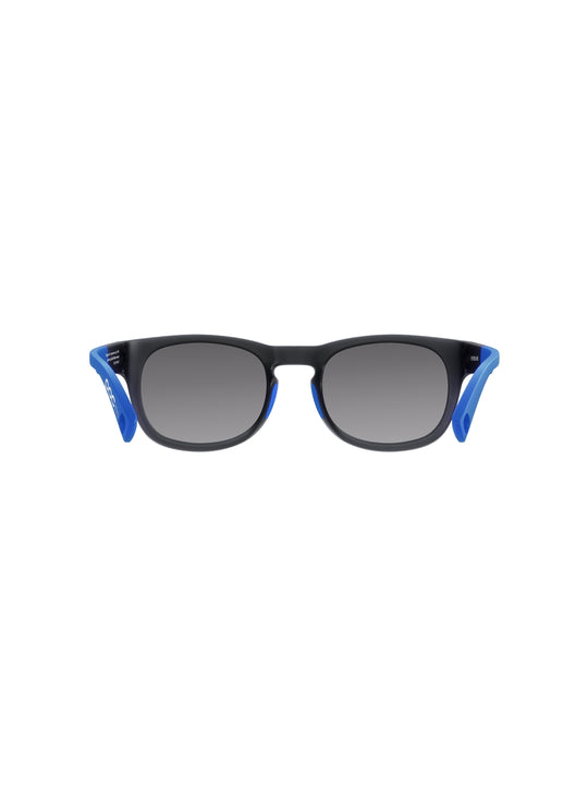 Załaduj obraz do przeglądarki galerii, Okulary przeciwsłoneczne POC Evolve -Ur. Black Trans/Fluo Blue/Clarity POCito/Sunny Grey Cat.3
