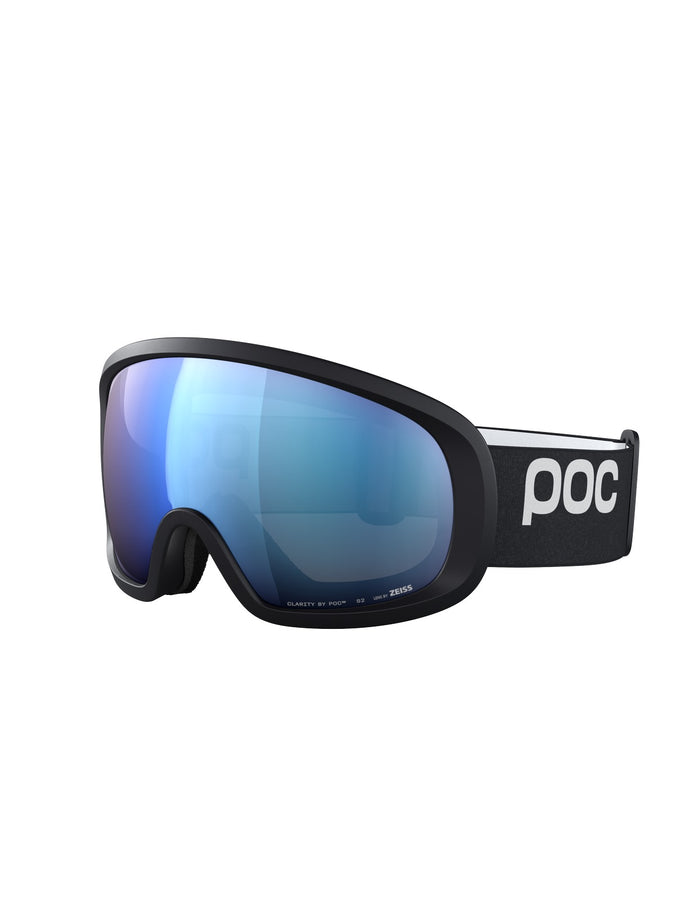 Gogle narciarskie POC Fovea Mid Wide Fit - Ura. Black/Pt. Sunny Blue - TU - poc warszawa