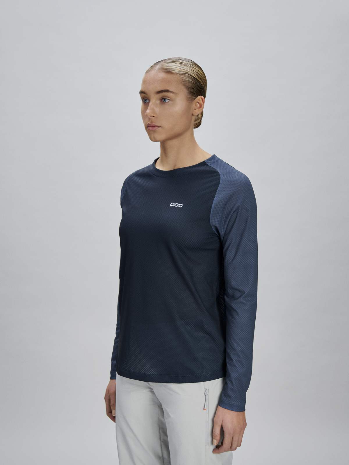 Koszulka rowerowa POC W's Motion Air L/S Jersey - Apatite Navy