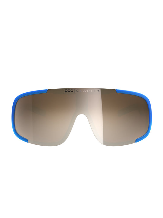 Załaduj obraz do przeglądarki galerii, Okulary POC ASPIRE - Opal Blue Translucent - Clarity Trail | Brown/Silver Mirror Cat 2
