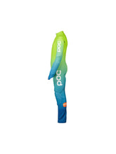 Załaduj obraz do przeglądarki galerii, Guma narciarska POC Skin GS JR - Spe. Gradient Opal Blue/Fluo. Yellow/Green
