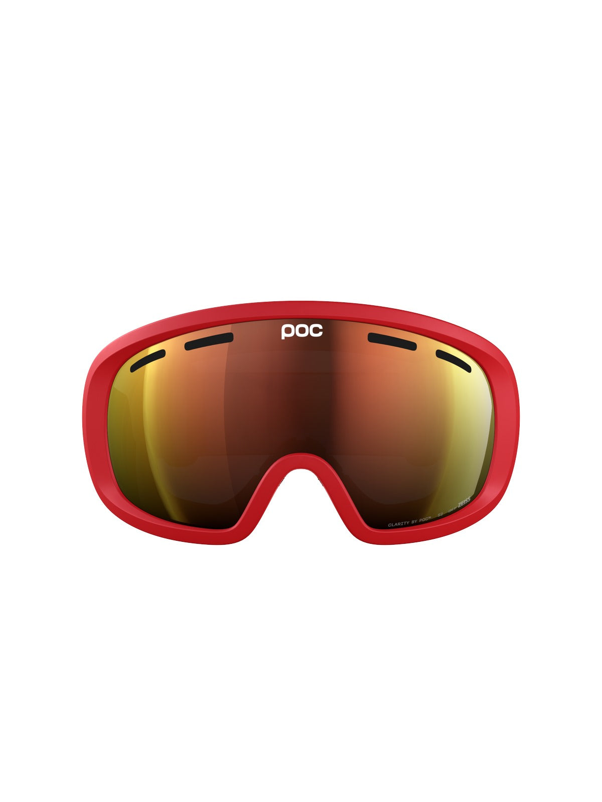 Gogle narciarskie POC Fovea Mid Wide Fit - Pris. Red/Pt. Sunny Orange