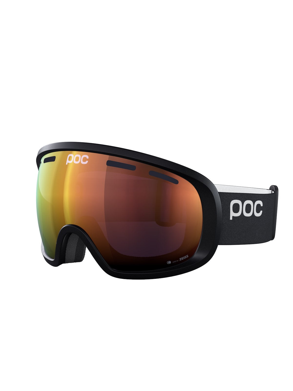 Gogle narciarskie POC Fovea - Ur. Black|Pt. Sunny Orange Cat 2