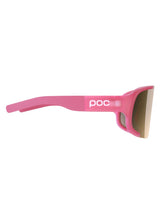 Załaduj obraz do przeglądarki galerii, Okulary rowerowe POC Aspire - Actinium Pink Transl. | Clarity Trail Brown Silver Mirror cat. 2
