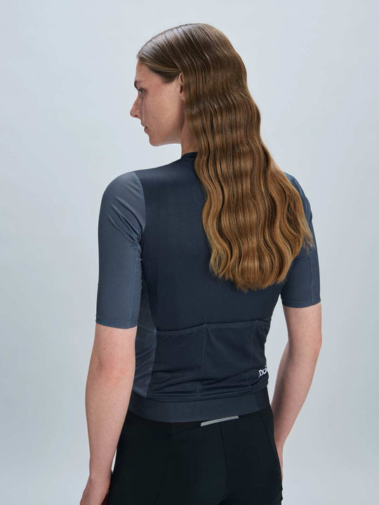 Załaduj obraz do przeglądarki galerii, Koszulka rowerowa POC W´s Cadence Jersey - Apat. Navy
