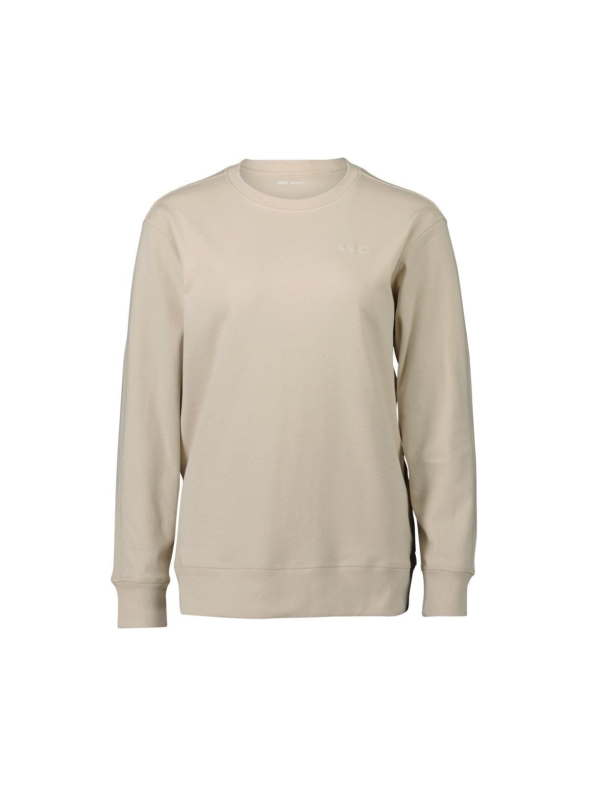 Bluza damska POC W's Poise Crew Neck - Light Sandstone Beige
