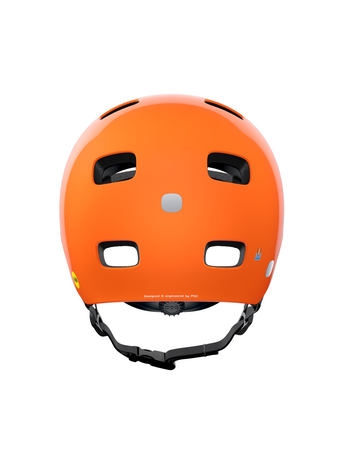Kask rowerowy POCITO CRANE MIPS - Fluo. Orange