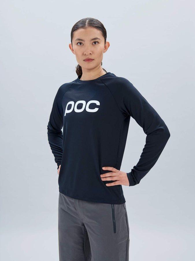 Koszulka rowerowa POC W'S REFORM ENDURO - Ur. Black