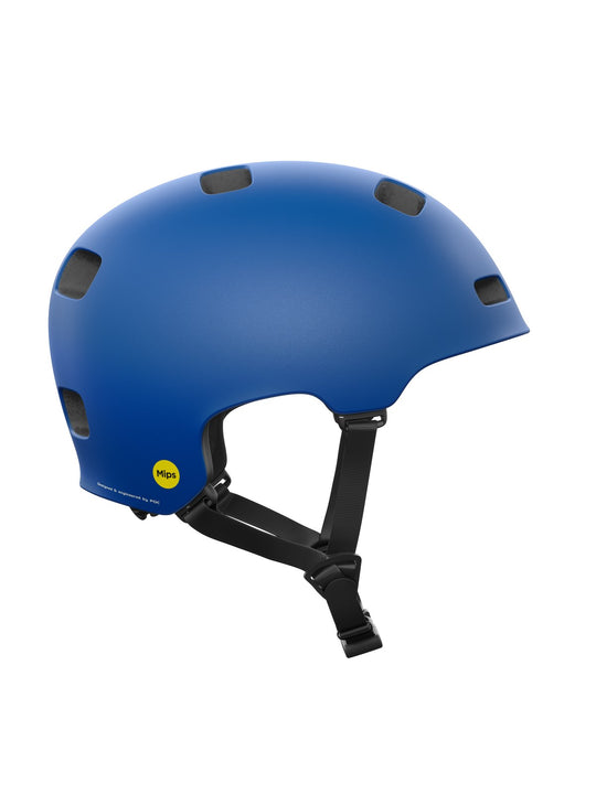 Załaduj obraz do przeglądarki galerii, Kask rowerowy POC CRANE MIPS - Opal Blue Metallic/Matt - poc warszawa

