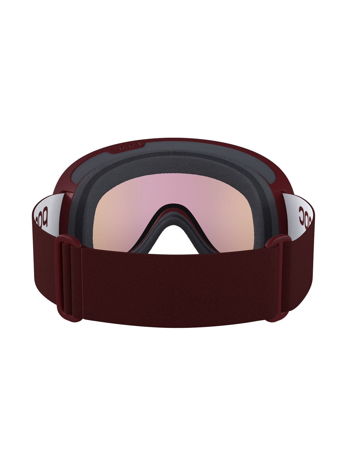 Gogle narciarskie POC Retina Big Clarity - Garnet Red/Spektris Orange Cat 2