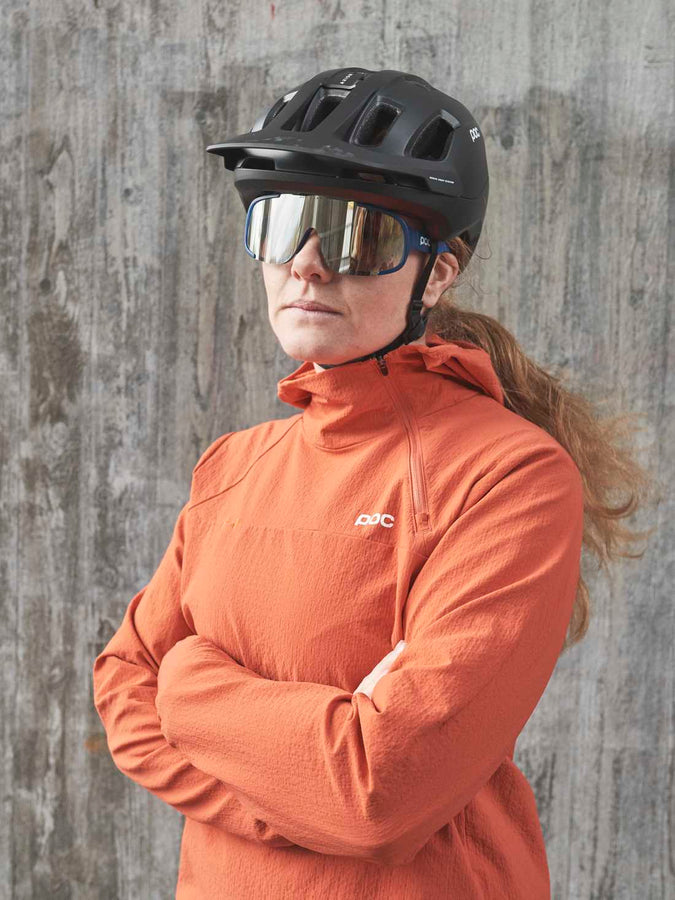 Okulary POC ASPIRE - Opal Blue Translucent - Clarity Trail | Brown/Silver Mirror Cat 2