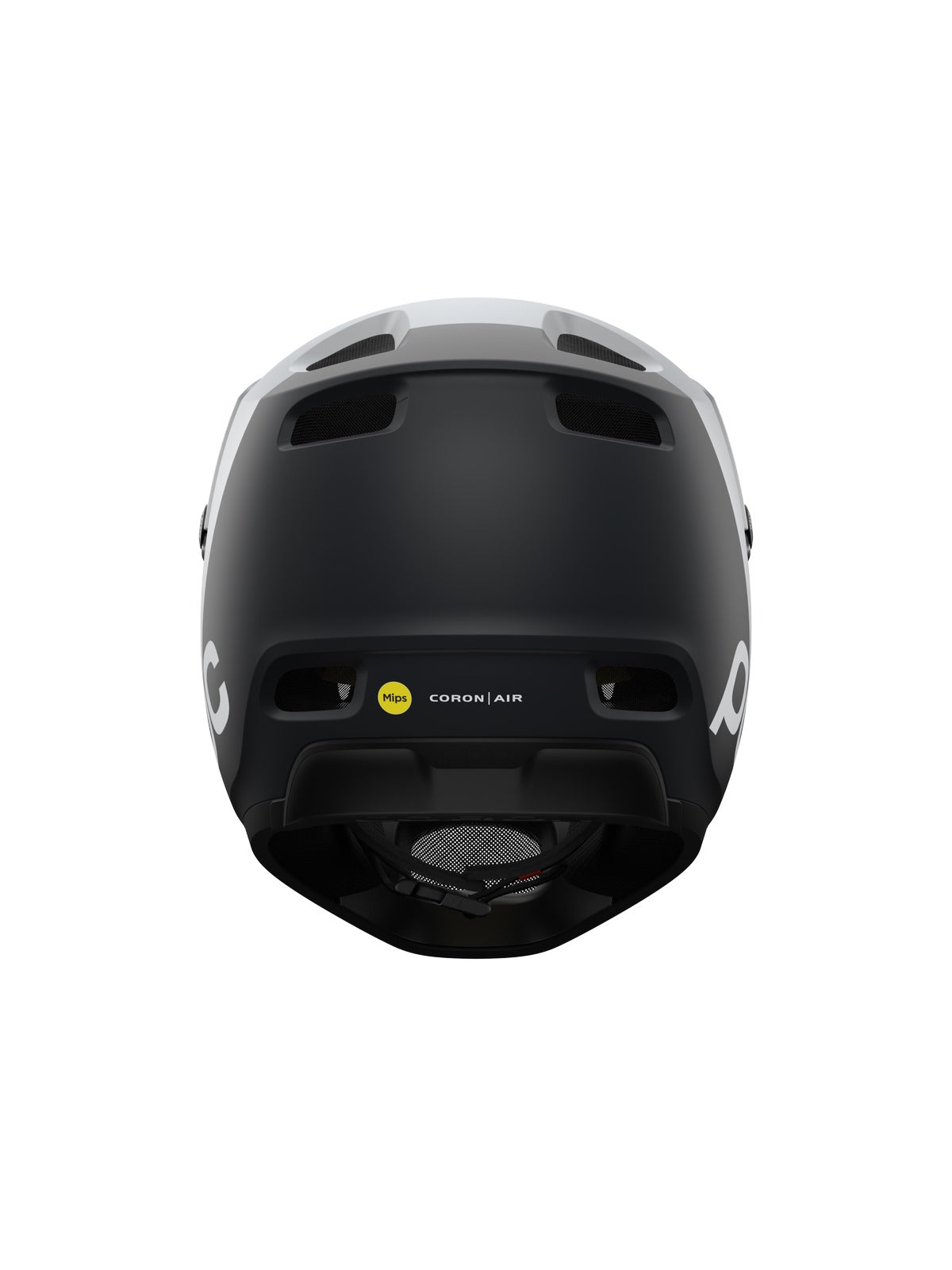 Kask rowerowy POC Coron Air MIPS - Argentite Silver/Uran. Black Matt