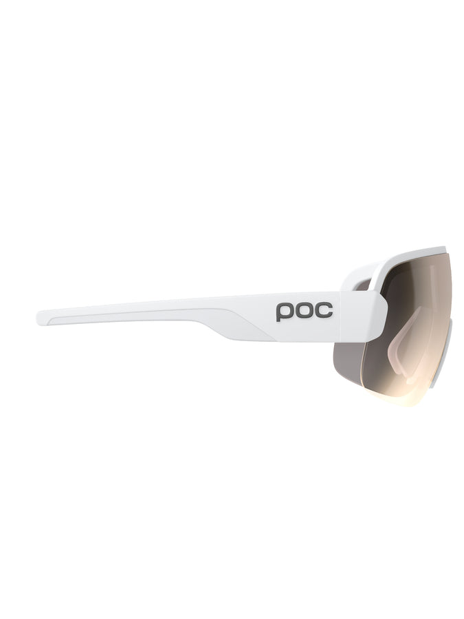 Okulary rowerowe POC Aim - Hyd. White/Clarity Trail /Partly Sunny Silver