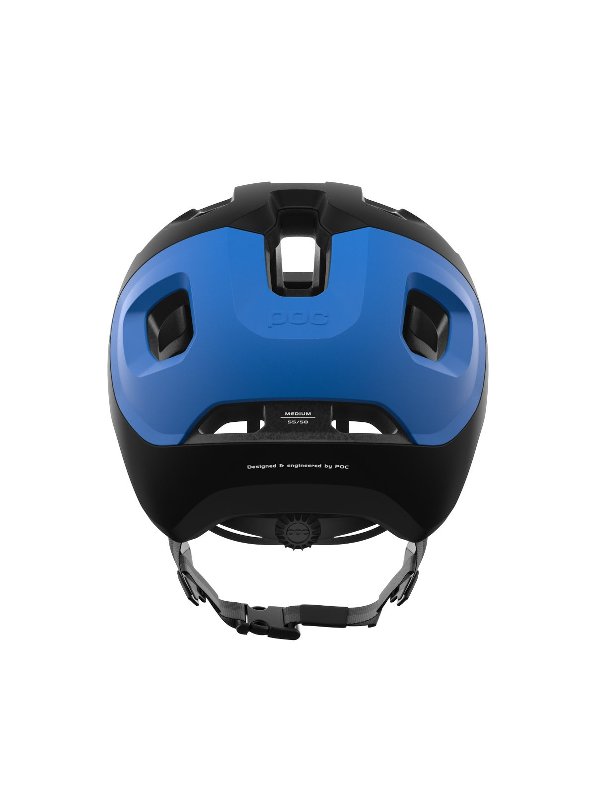 Kask rowerowy POC AXION - Ur. Black/Opal Blue Metallic/Matt