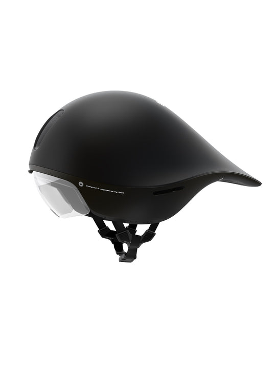 Załaduj obraz do przeglądarki galerii, Kask rowerowy POC Tempor - Ura. Black Matt
