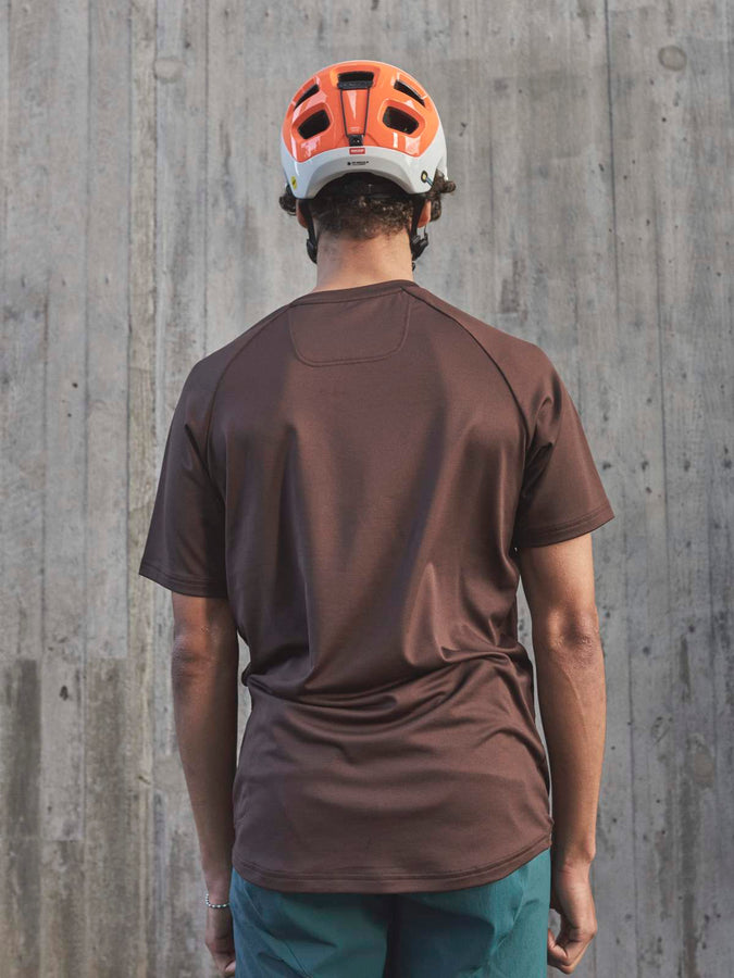 Koszulka rowerowa POC M'S REFORM ENDURO - Axinite Brown