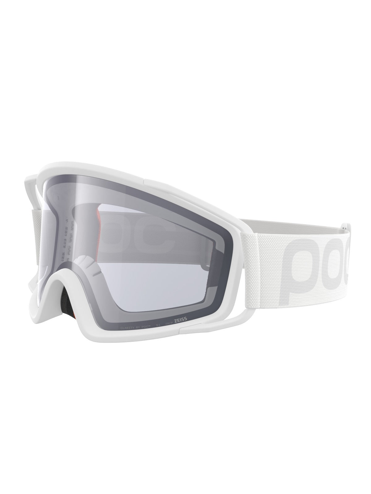Gogle rowerowe POC Zygon - Hyd. White/Clarity Universal/Cloudy Grey