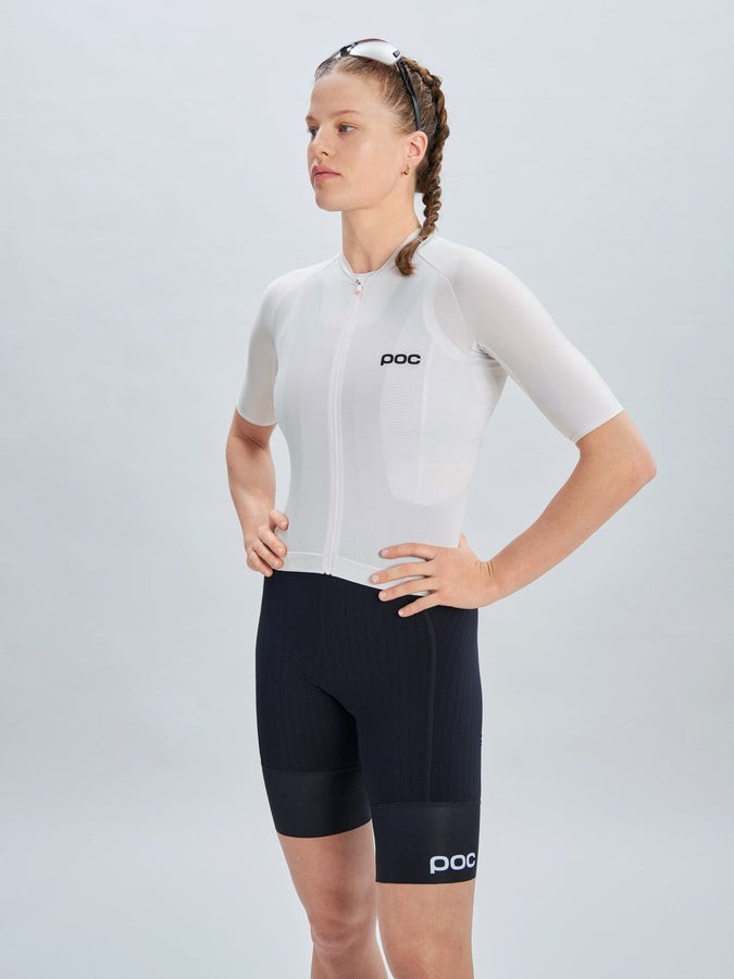 Koszulka rowerowa POC W's Pristine Jersey - Oke. Off-White