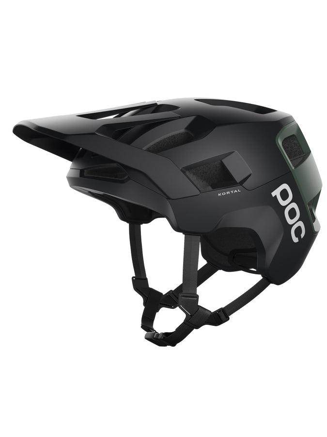 Kask rowerowy POC KORTAL - Ur. Black/Epid. Green Metallic/Matt