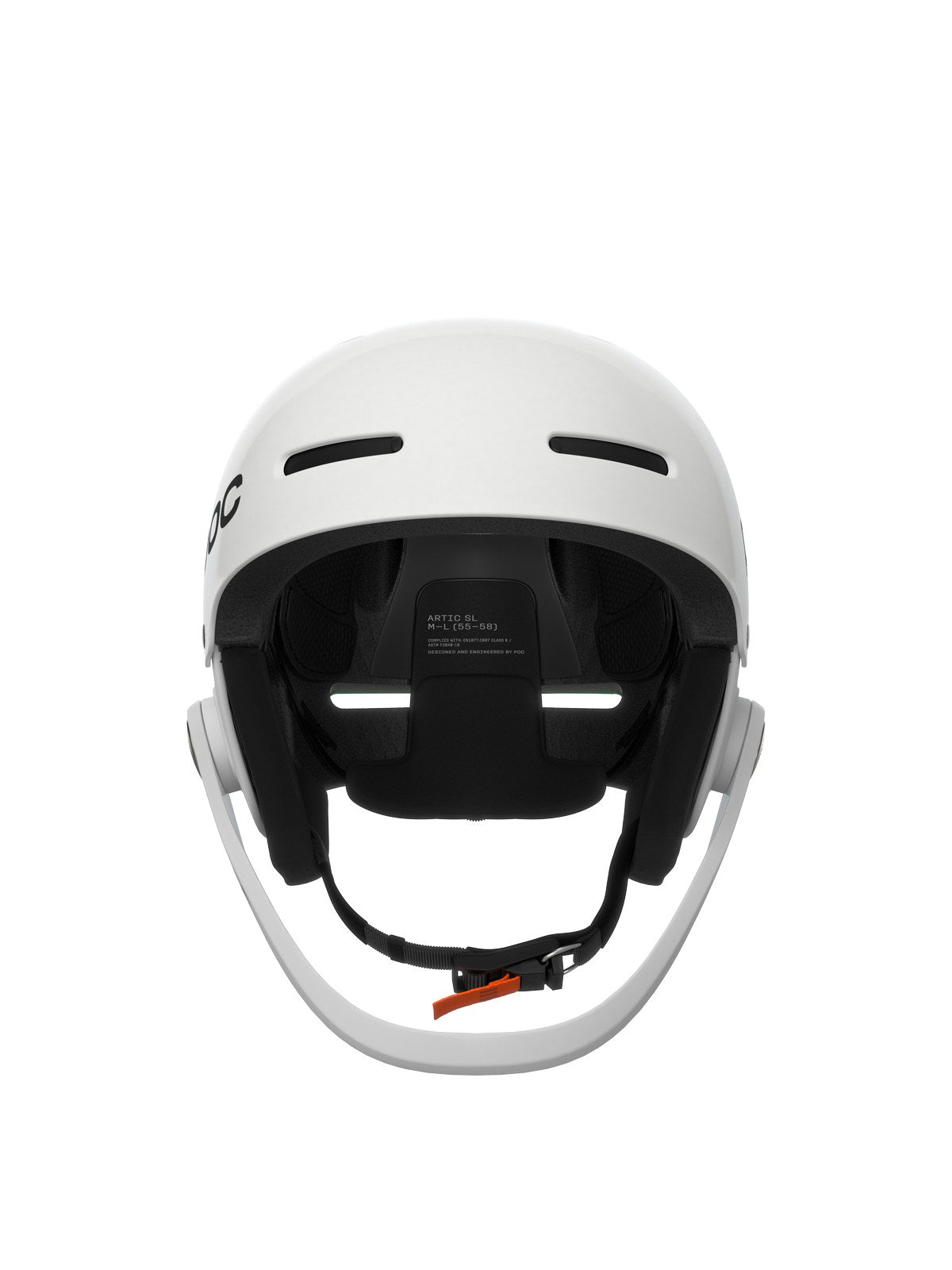 Kask narciarski POC Artic SL MIPS - Hydr. White/Fluo. Orange