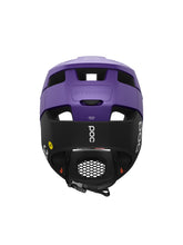 Załaduj obraz do przeglądarki galerii, Kask rowerowy POC OTOCON RACE MIPS - Sap. Purple/Ur. Black Metallic/Matt
