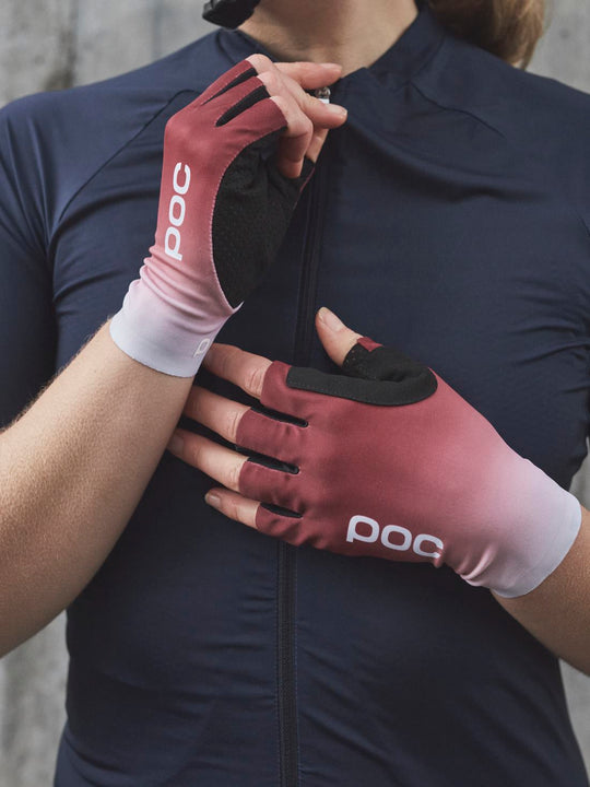 Załaduj obraz do przeglądarki galerii, Rękawice rowerowe POC DEFT Short Glove - Gradient Garnet Red
