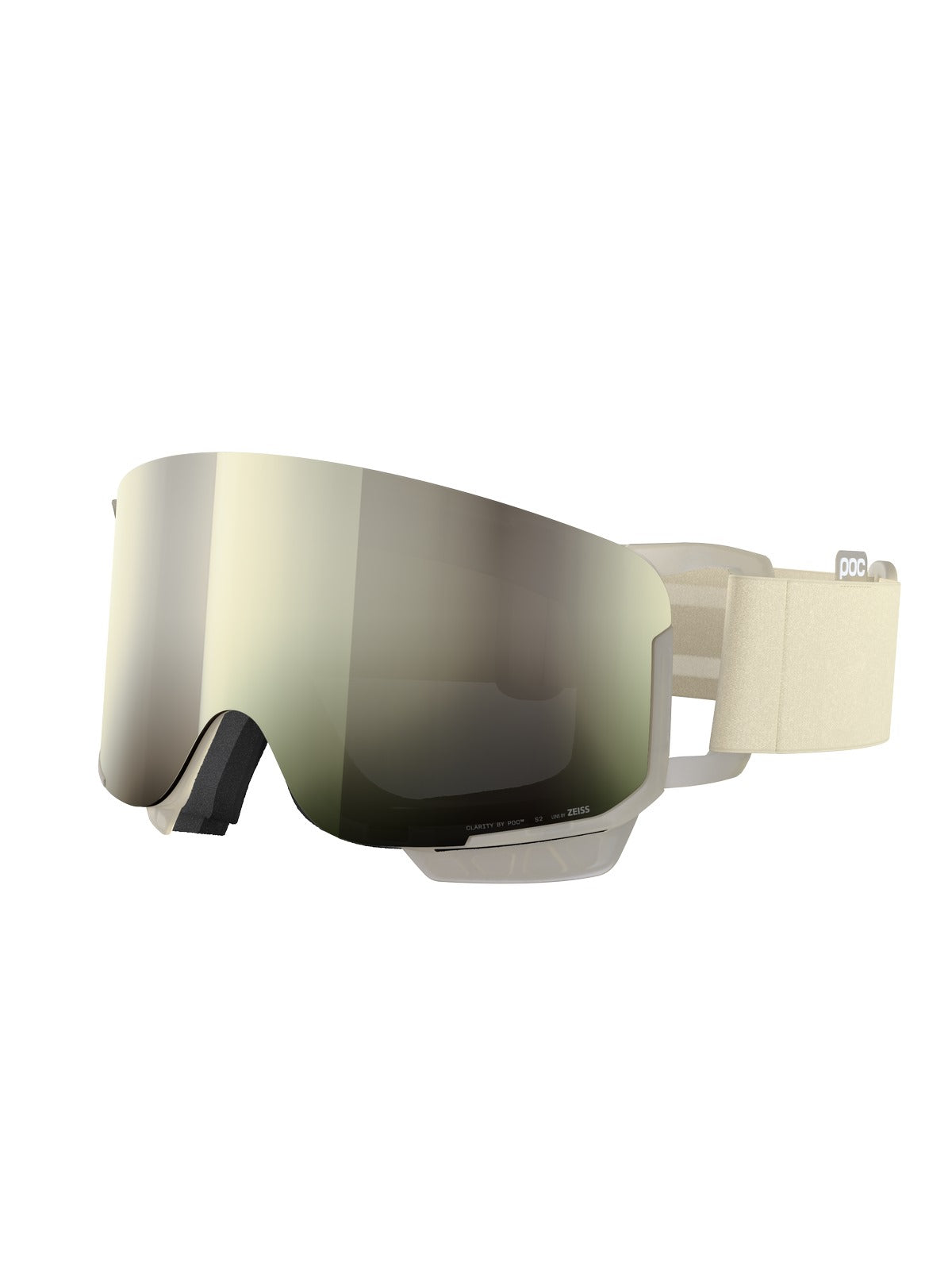 Gogle narciarskie POC Nexal Mid - Raw White/Pt. Sunny Ivory - TU - poc warszawa