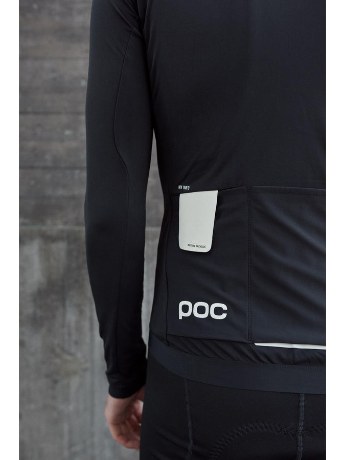 Koszulka rowerowa POC M's AMBIENT Thermal Jersey - Ur. Black