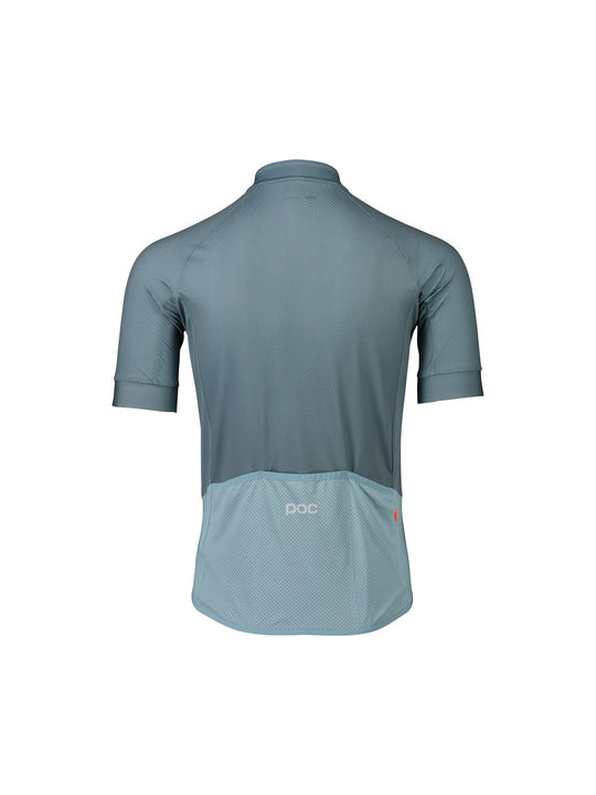 Załaduj obraz do przeglądarki galerii, Koszulka rowerowa POC M’s Essential Road Logo Jersey - Calcite Blue/Mineral Blue - poc warszawa
