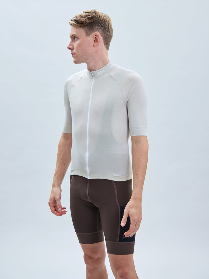 Koszulka rowerowa POC Muse Jersey beżowy - Light Sandstone Beige