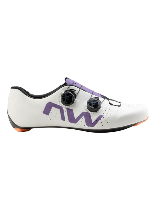 Załaduj obraz do przeglądarki galerii, Buty rowerowe NORTHWAVE Veloce Extreme Light Grey/Dark Purple
