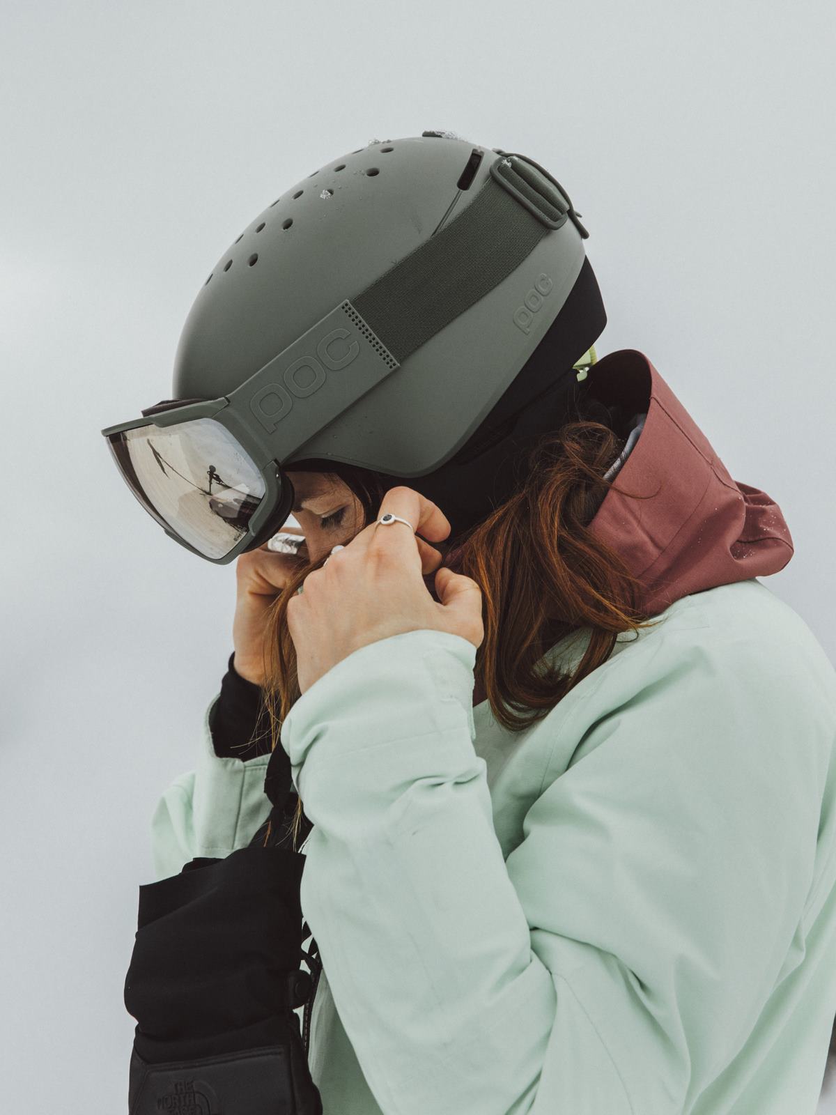 Kask narciarski POC Meninx - Epid. Green Matt