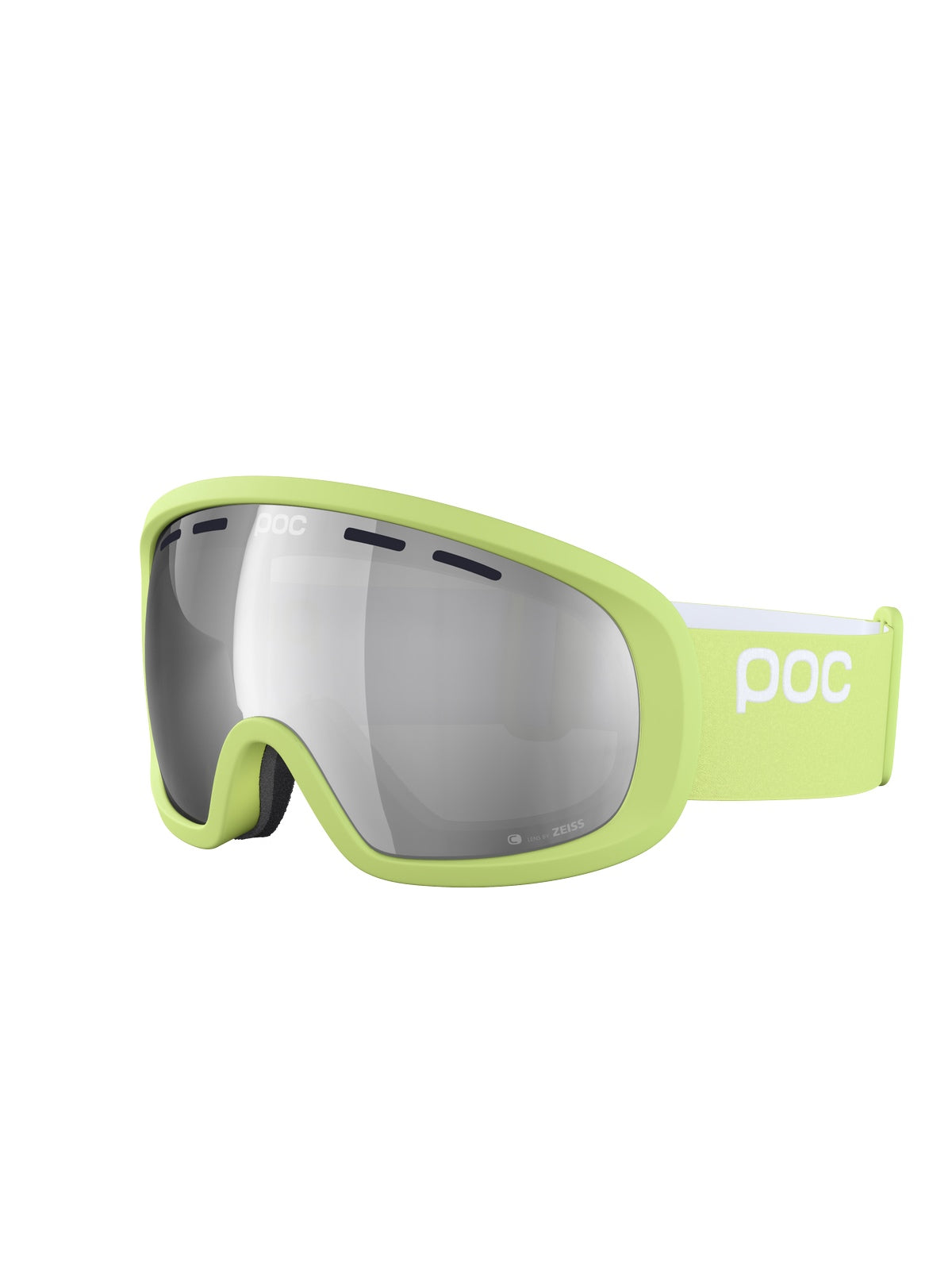 Gogle narciarskie POC Fovea Mid Clarity Define/Spektris Silver Cat 2 - Lemon Calcite