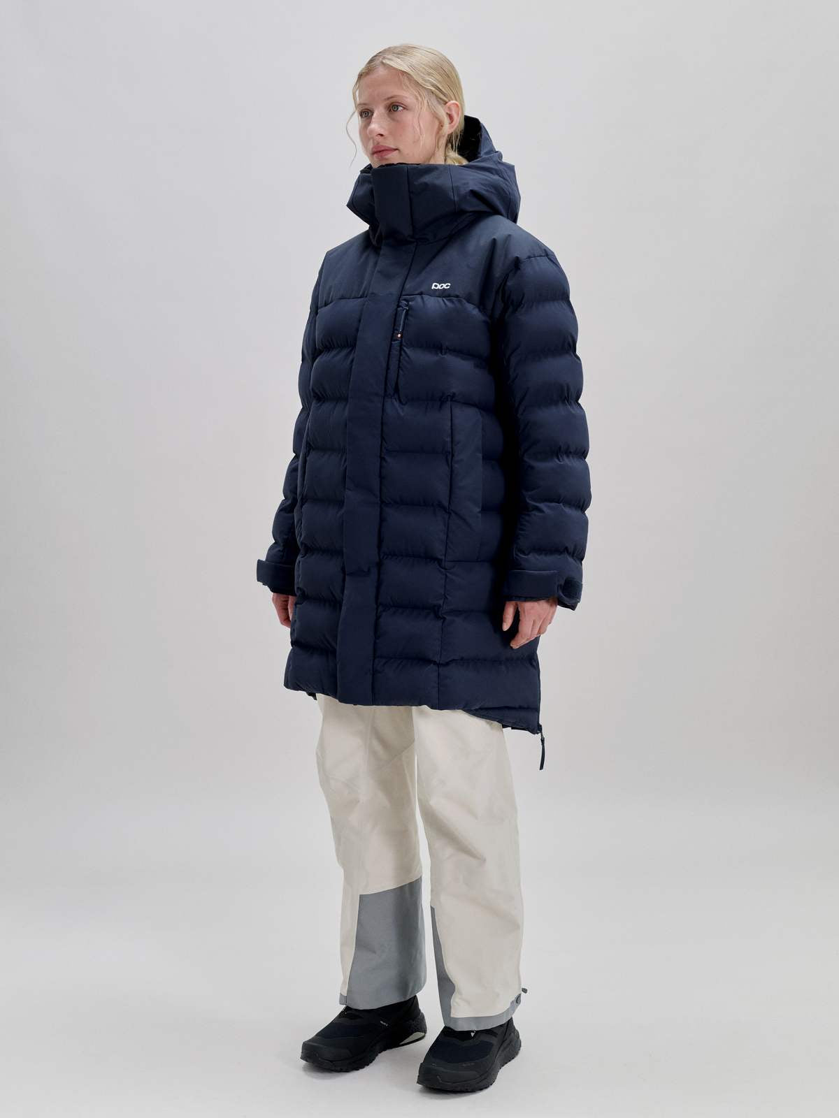 Płaszcz damski POC W's Race Loft Parka - Apatite Navy