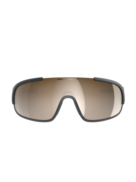 Załaduj obraz do przeglądarki galerii, Okulary rowerowe POC Crave Wide Fit - Ur. Black Translucent/Grey | Clarity Trail/Partly Sunny Silver Cat 2
