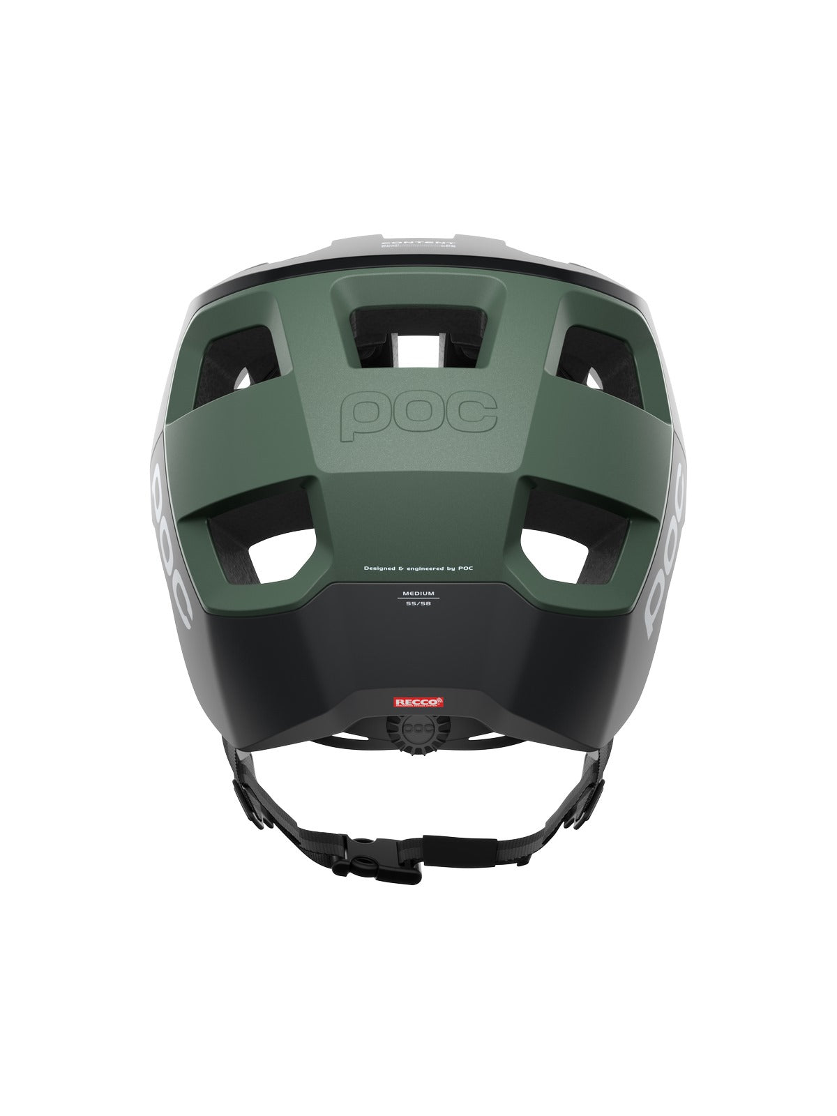 Kask rowerowy POC KORTAL - Ur. Black/Epid. Green Metallic/Matt - poc warszawa
