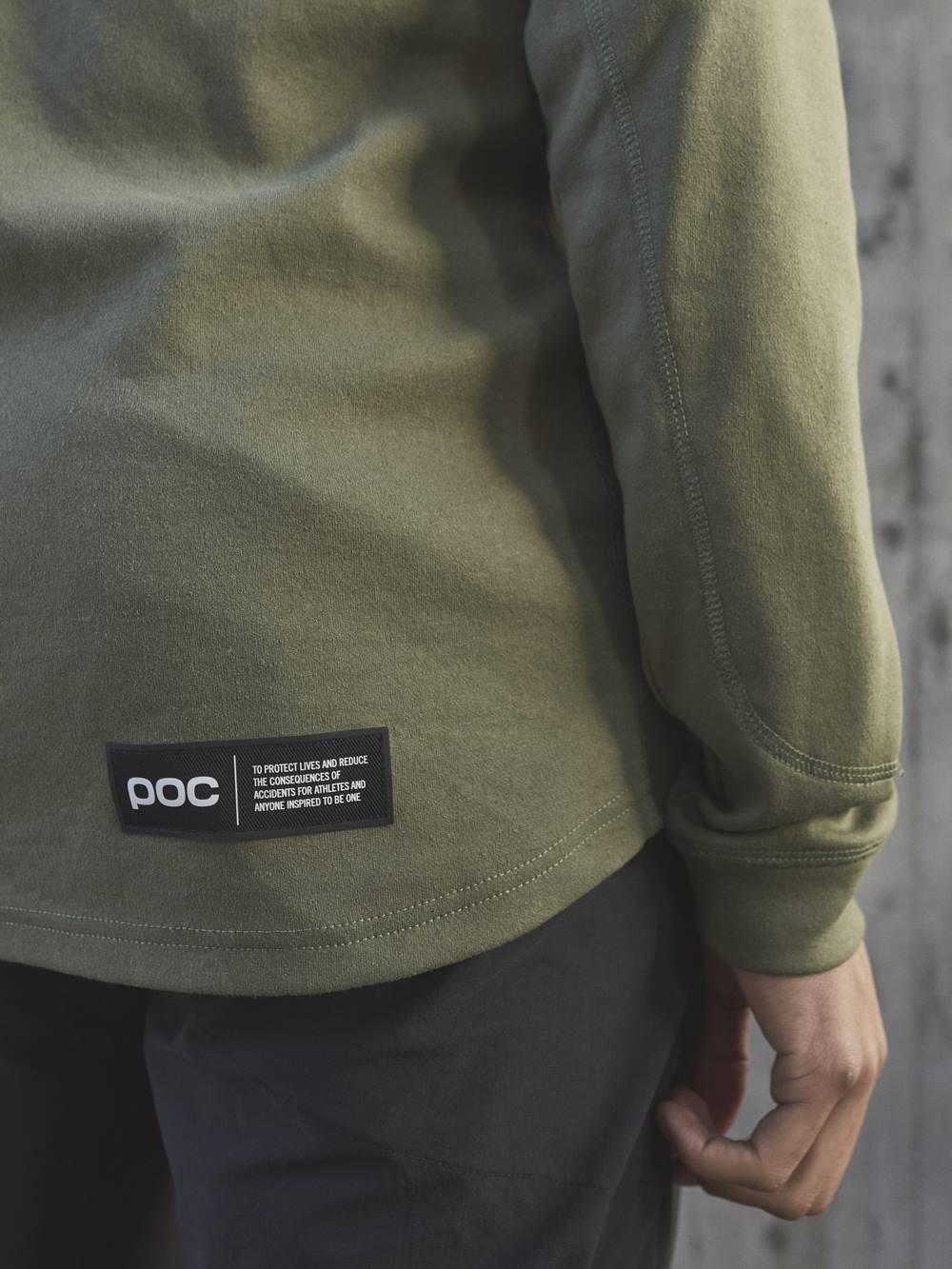 Bluza POC POISE Crew Neck - Epid. Green