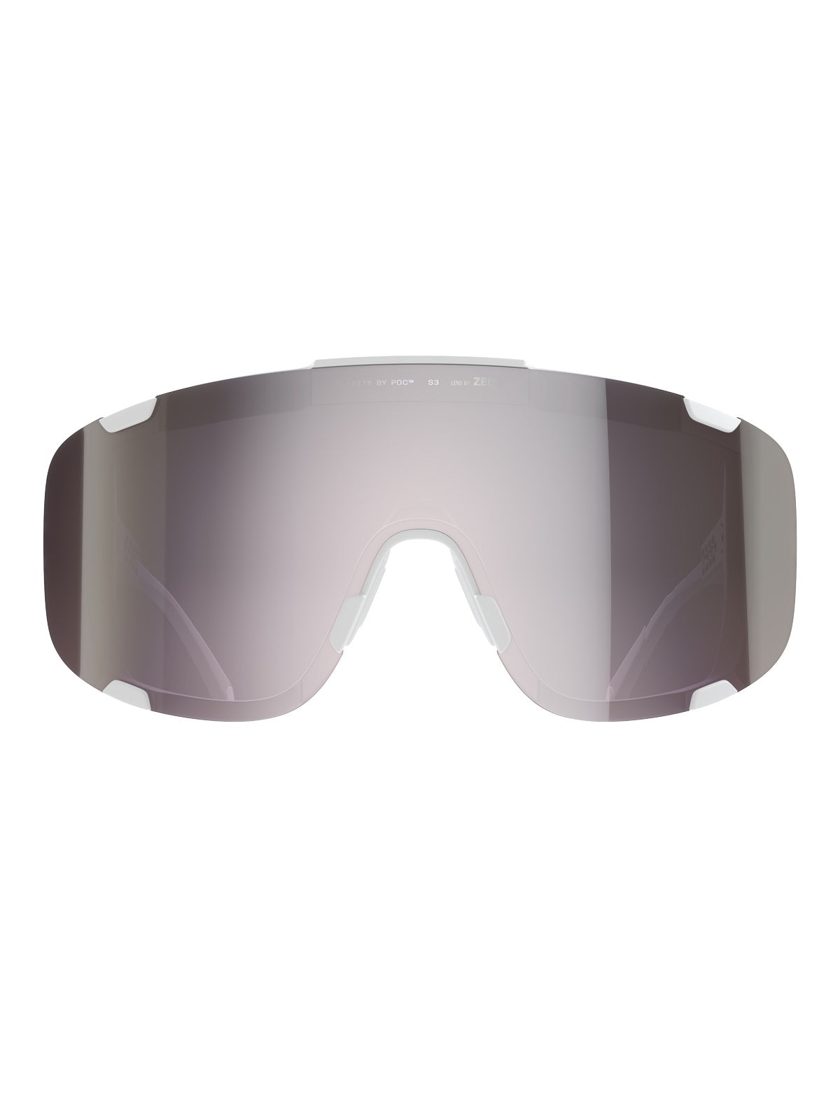 Okulary rowerowe POC Devour - Hyd. White/Clarity Road/Sunny Silver