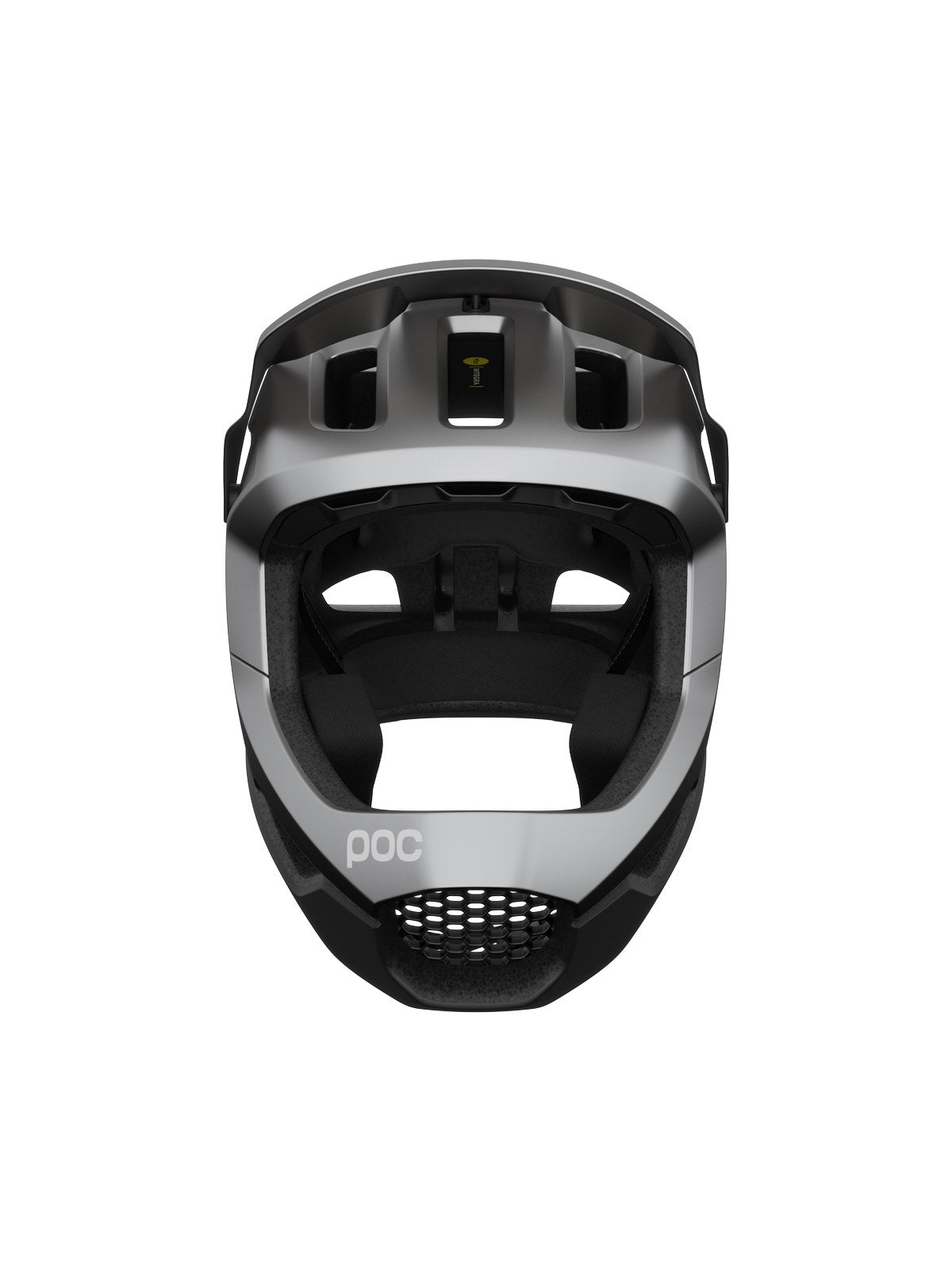 Kask rowerowy POC Otocon Race MIPS - Arg. Silver/Ur. Black Matt