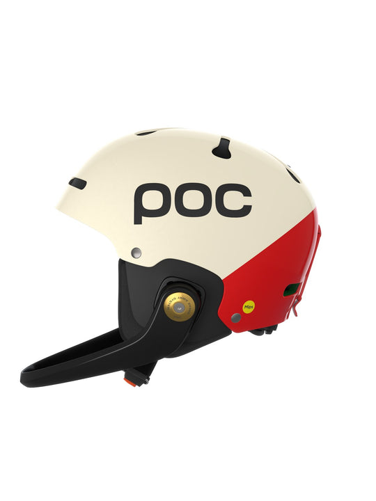 Załaduj obraz do przeglądarki galerii, Kask narciarski POC Artic SL MIPS - Rouge/Blanc
