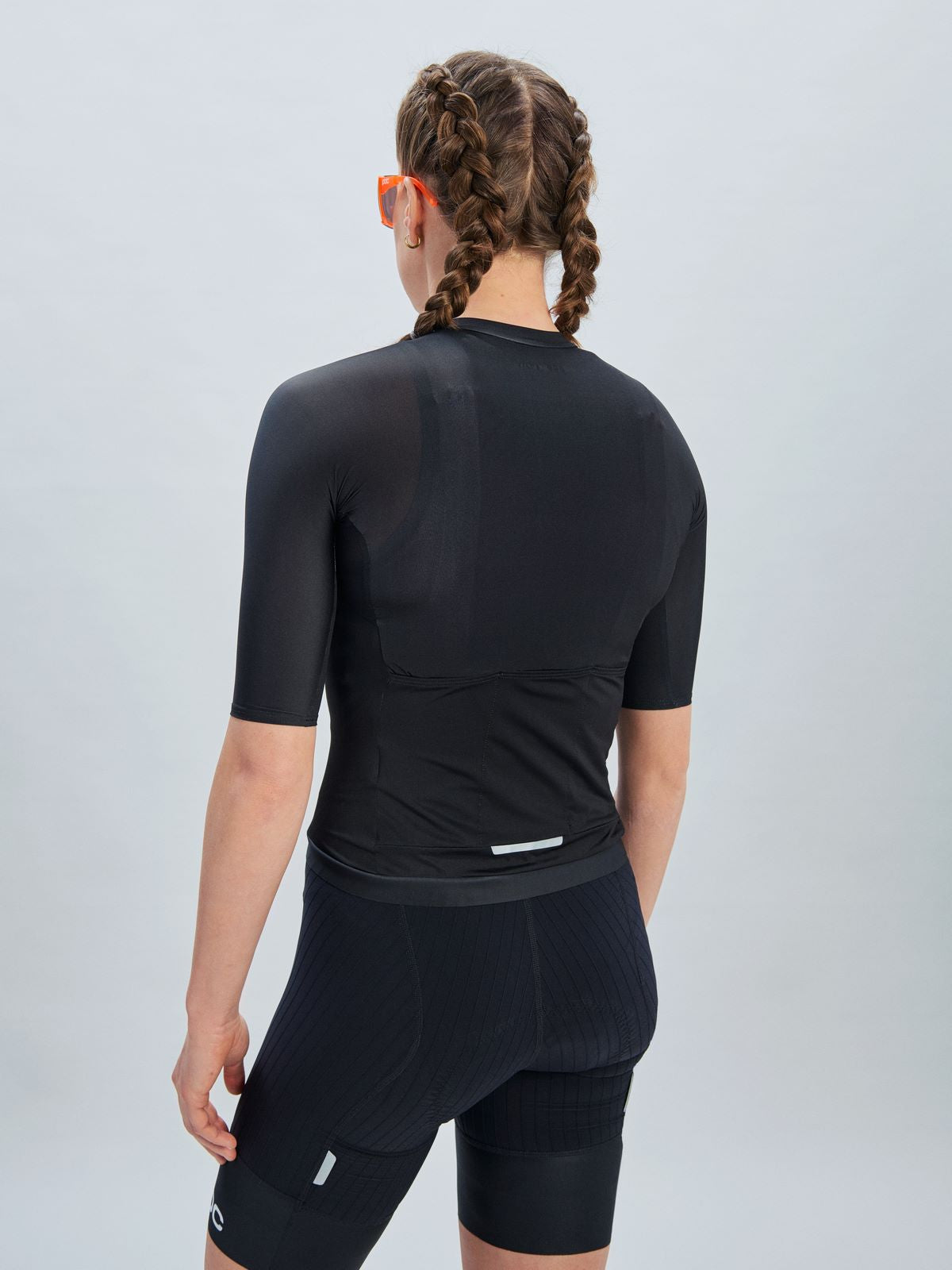 Koszulka rowerowa POC W's Pristine Jersey - Ur. Black