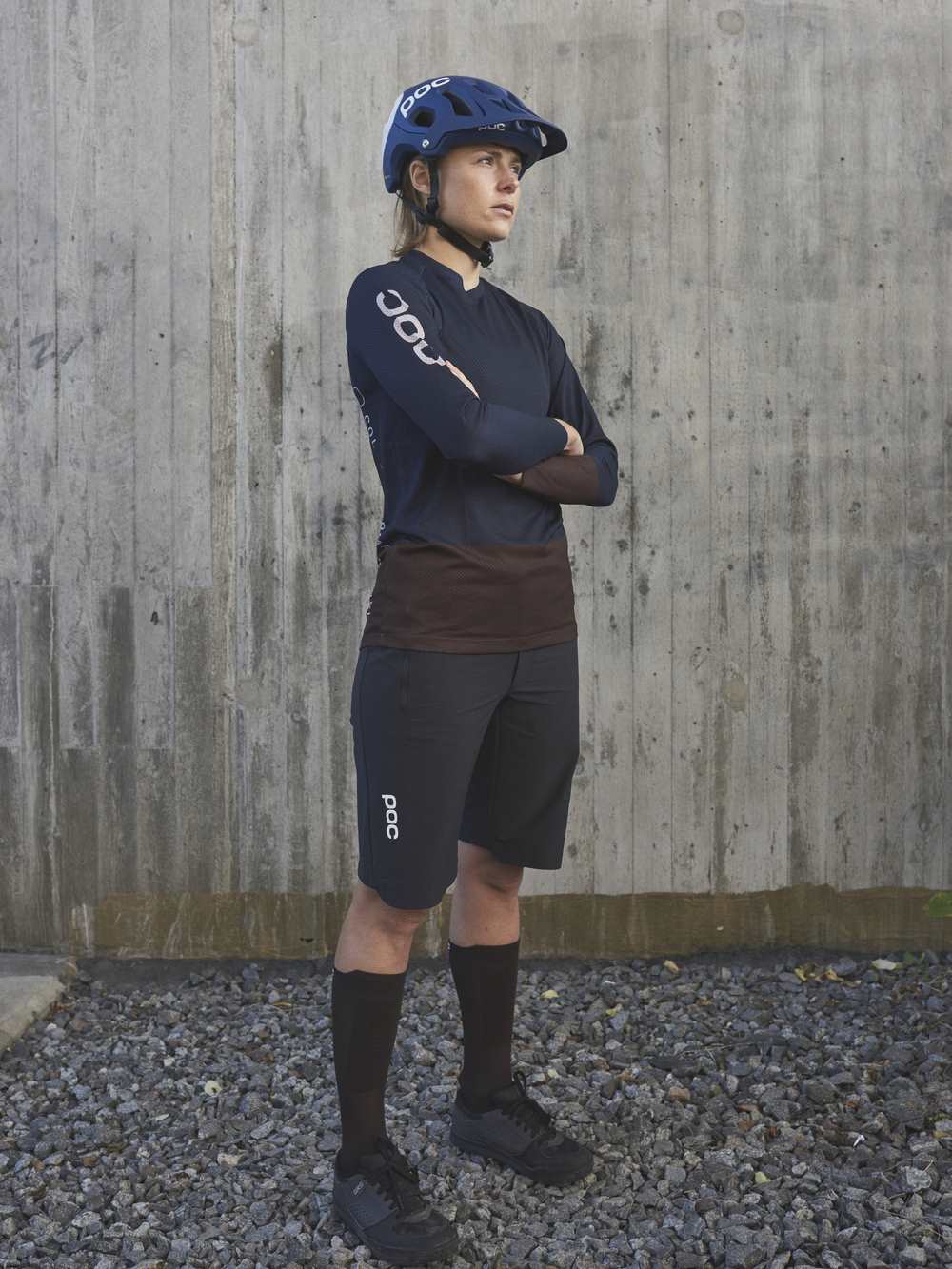 Spodenki damskie POC W's ESSENTIAL ENDURO Shorts - Ur. Black