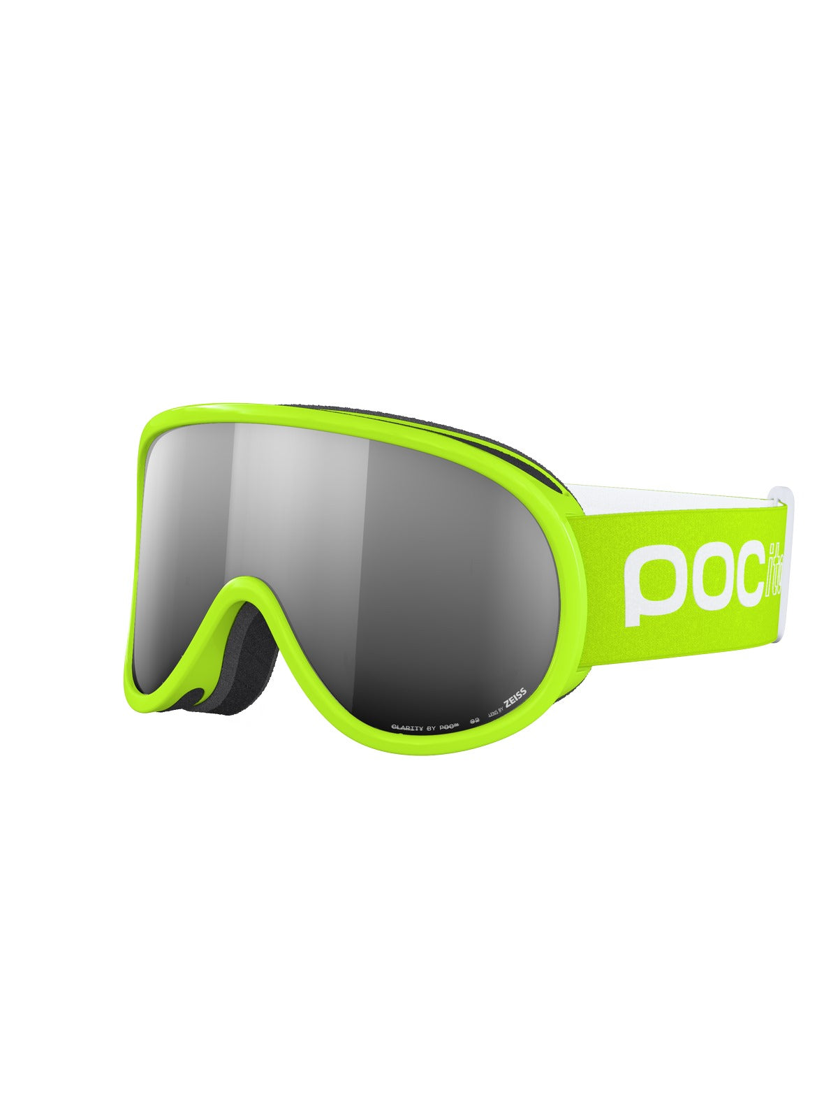 Gogle POCito Retina - Fluo. Yellow/Green/Pt. Sunny Silver