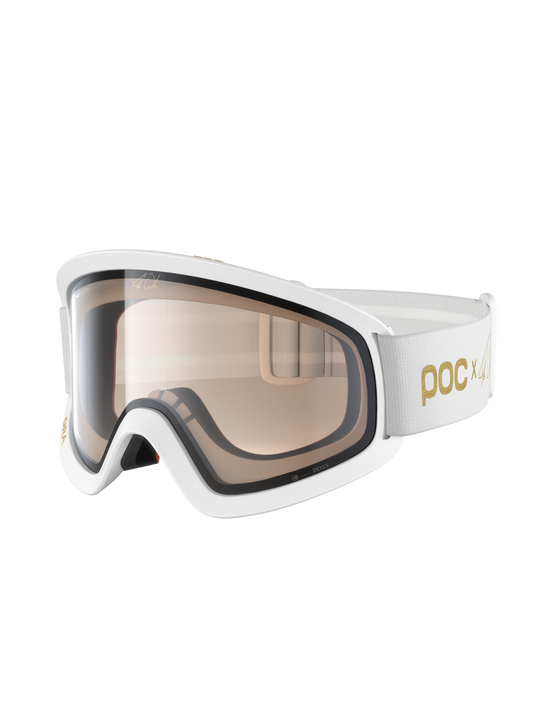 Załaduj obraz do przeglądarki galerii, Gogle rowerowe POC ORA CLARITY FABIO ED. - Hydr. White/Gold
